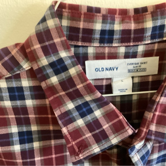 Bundle of 5 Men’s Old Navy Dress Shirts in size large - Picture 3 of 10